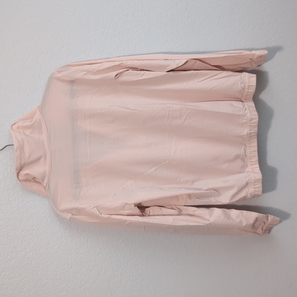 NWOT Lululemon Pack Light Pullover Jacket size 4 in seersucker Pink Puff - Picture 4 of 5